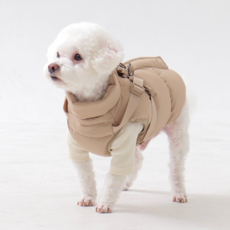 All-in-one Puffer Jacket with Harness