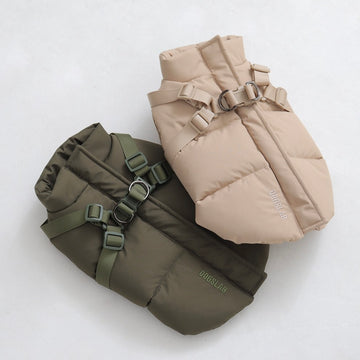 All-in-one Puffer Jacket with Harness