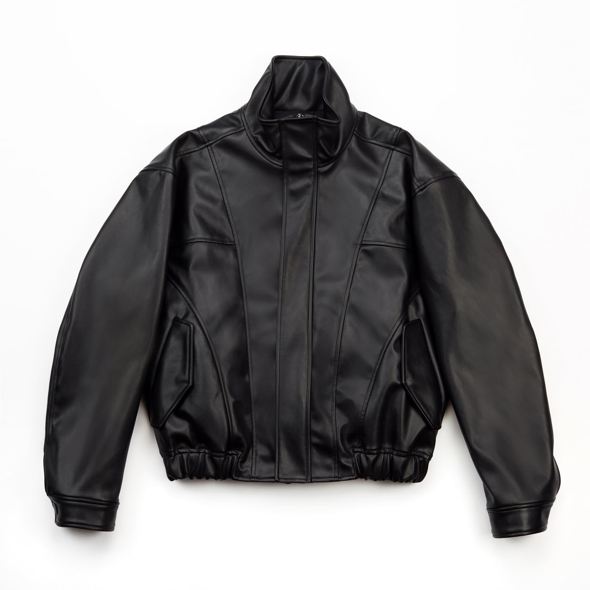 Black Leather Biker Jacket – The Voyager official