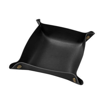 Black Leather Tray